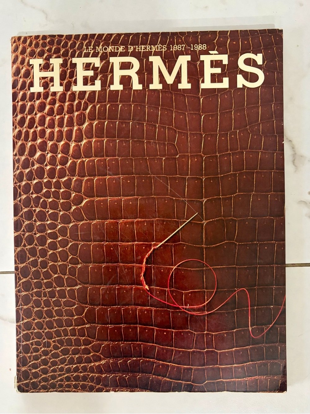 Hermes 1987-1988 Nr 16 Le Monde D’Hermes Book Magazine 150th Anniversary